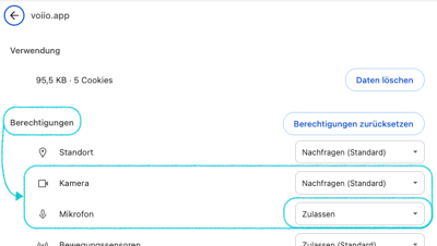 Browsereinstellungen 2