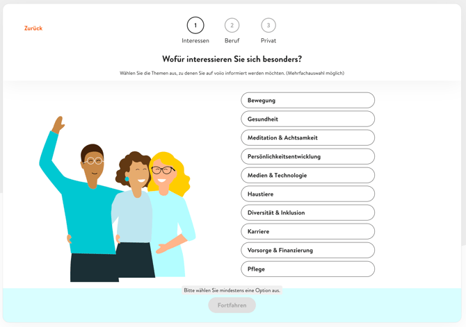 Personalisierung
